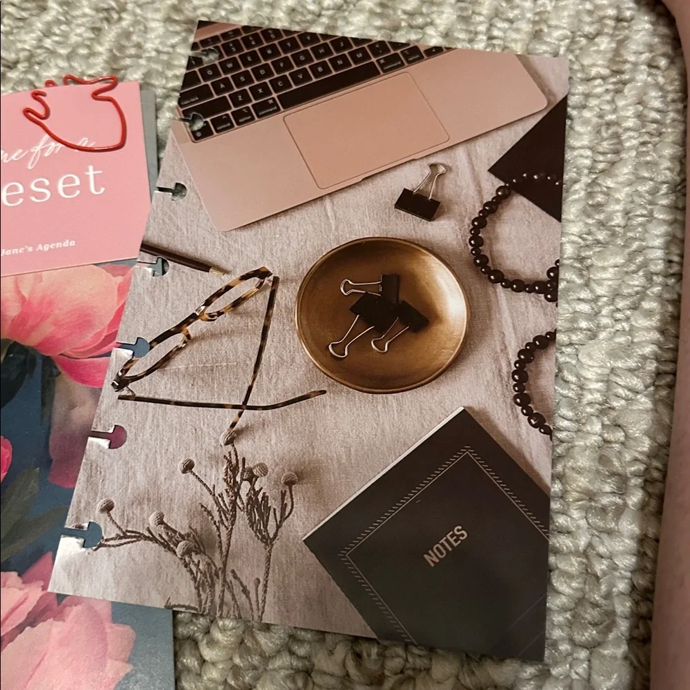 Jane’s Agenda Mini Discbound Dashboards,Dividers, Etsy Weekly Planner Aug-June
